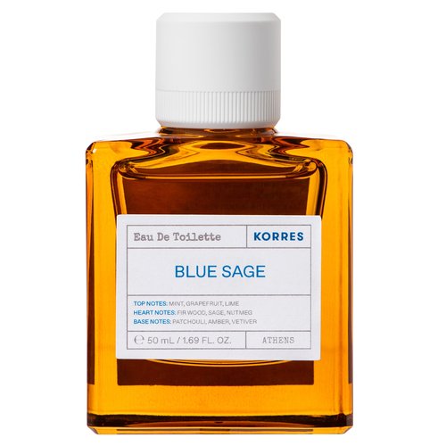 #珂诺诗蓝色鼠尾草男士淡香水 Korres Blue Sage，EDT
