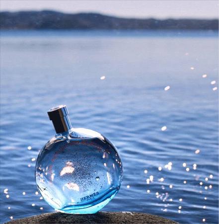 爱马仕蓝色橘采星光女士香水小样 Hermes Eau des Merveilles Bleue