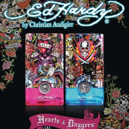 克里斯蒂安·奥迪吉耶 心与匕首女士香水小样 Christian Audigier Ed Hardy Hearts & Daggers for Her